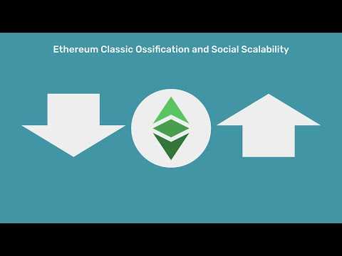 Ethereum Classic Ossification and Social Scalability